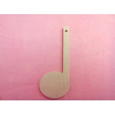 4mm MDF Music Note Crotchet 100mm